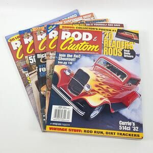 5 Issue Rod & Custom Magazine Lot '01-'05 All Contents Pictured‎ Complete Issues